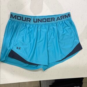 Under Armour Blue Athletic Shorts